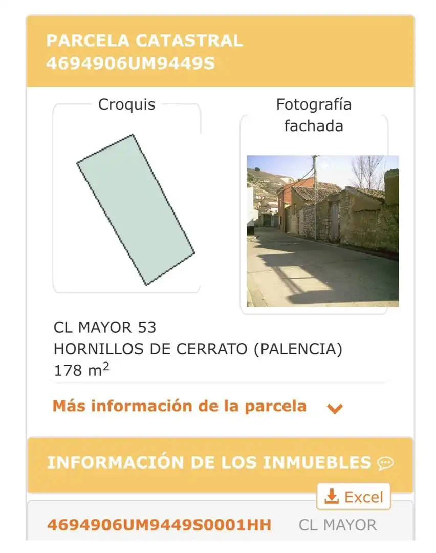 Parking de Terreno en venta en Hornillos de Cerrato