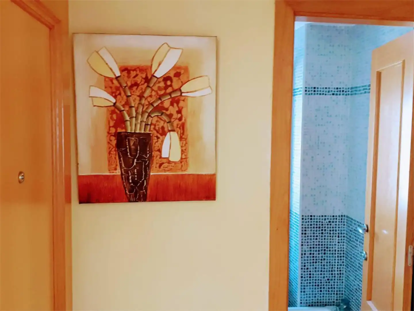 Baño de Apartamento en venta en Gandia con Aire acondicionado, Calefacción y Terraza