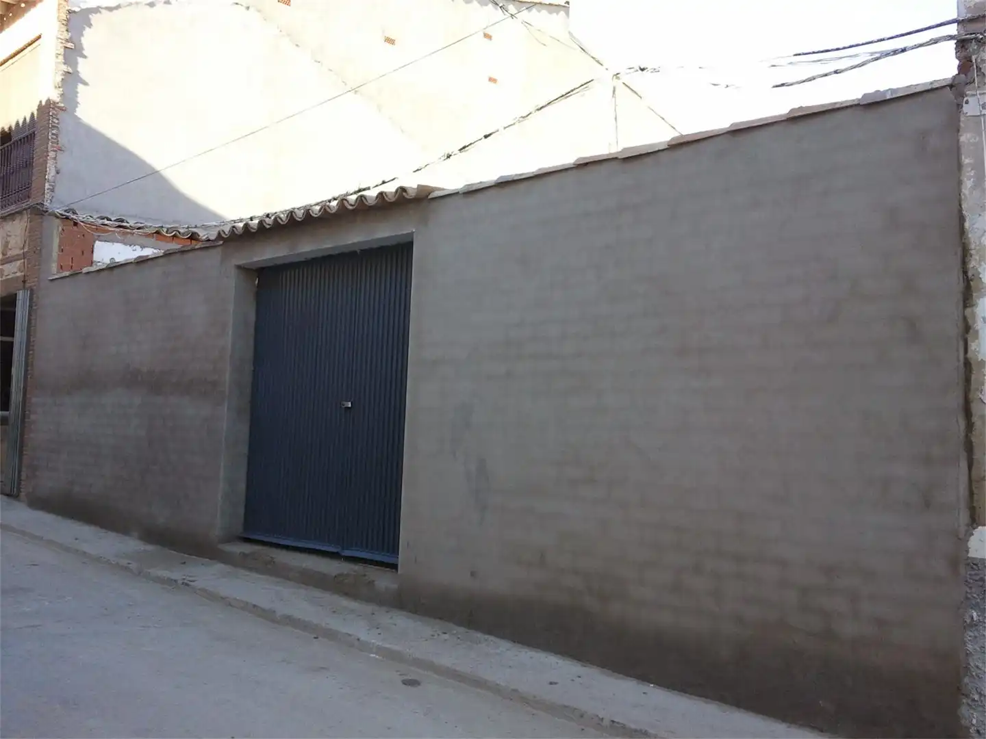 Vista exterior de Terreno en venta en Villanueva de Alcardete