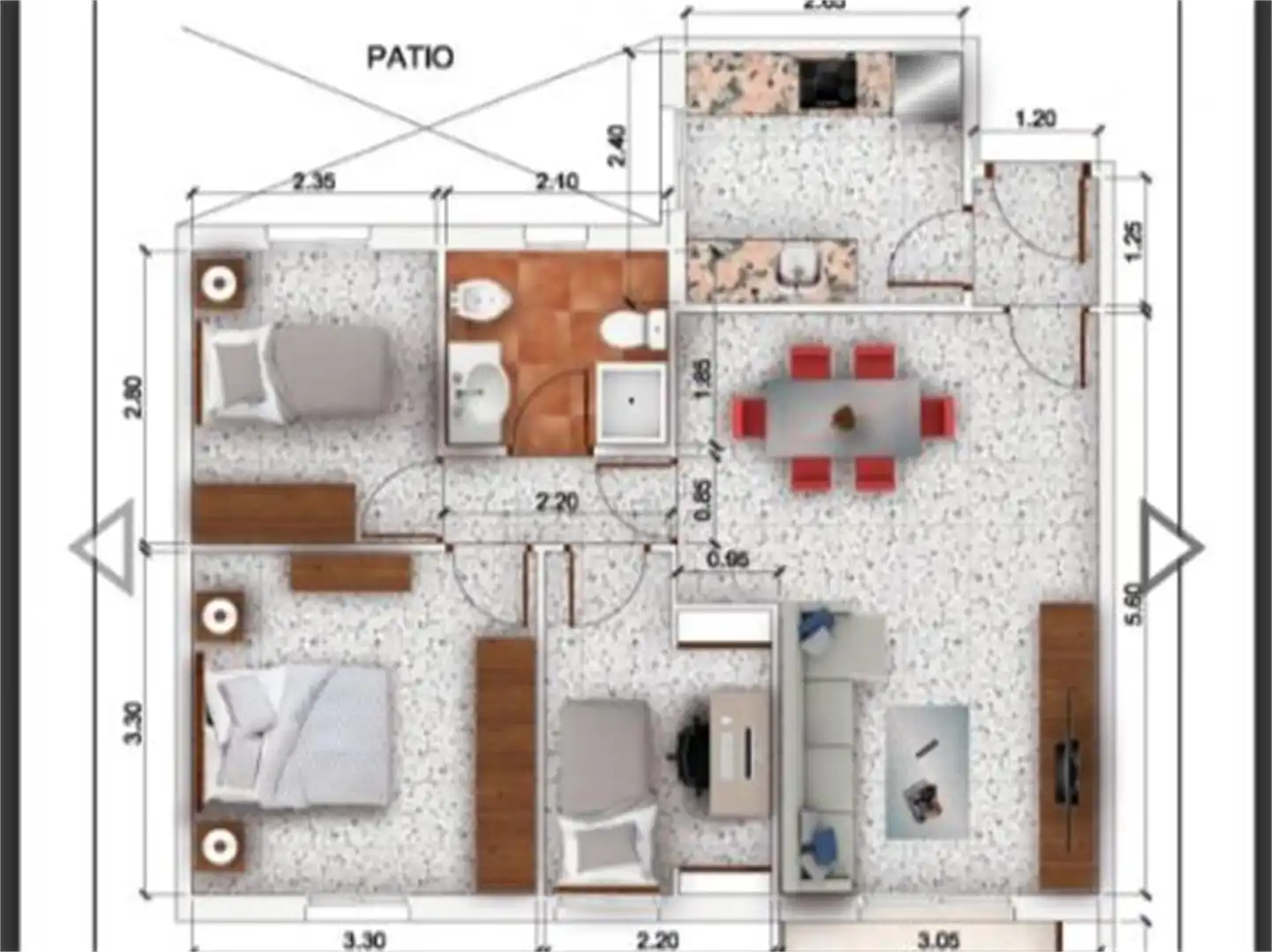 Wohnung zum Verkauf in Calle José María Pemán, La Paz Wohnung zum Verkauf in Alcalá de Guadaira mit Klimaanlage, Terrasse und Balkon