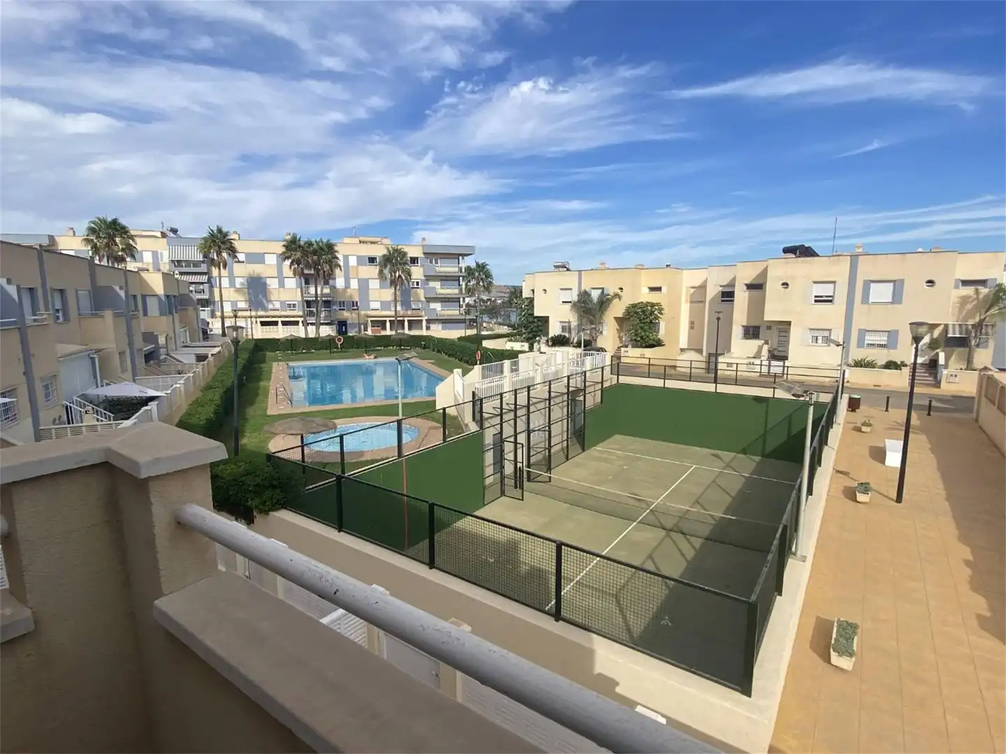 Duplexes for sale in Calle Arbolada, Almerimar Swimming pool of Duplexes for sale in El Ejido with Air Conditioner, Terrace and Swimming Pool