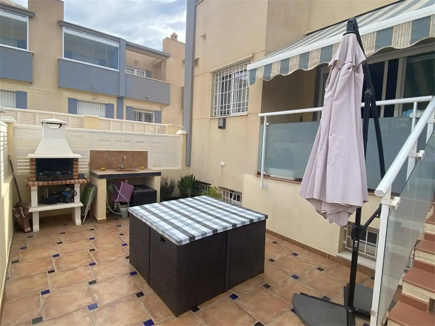 Duplexes for sale in Calle Arbolada, Almerimar Terrace of Duplexes for sale in El Ejido with Air Conditioner, Terrace and Swimming Pool