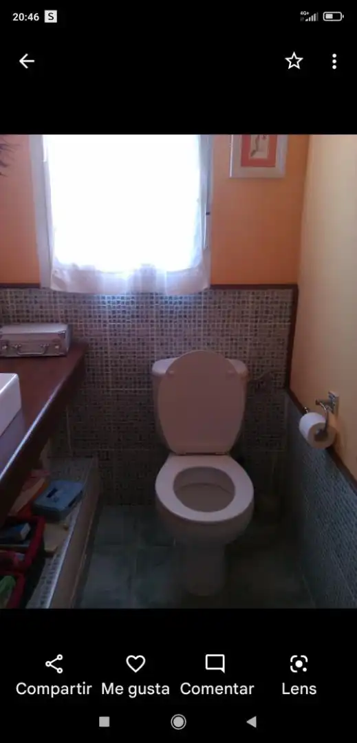 Badezimmer von Wohnung zum Verkauf in San Cebrián de Mazote mit Heizung, Möbliert und Ofen
