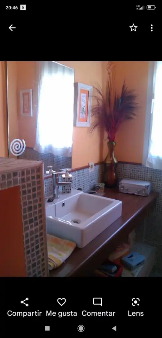 Badezimmer von Wohnung zum Verkauf in San Cebrián de Mazote mit Heizung, Möbliert und Ofen