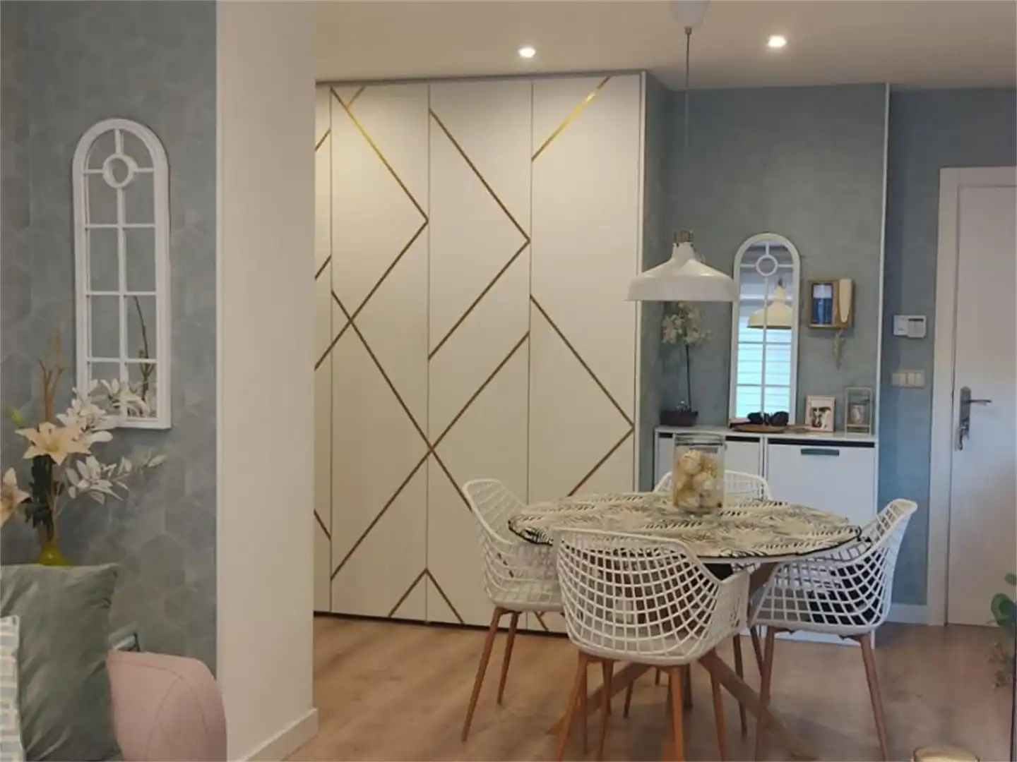 Flat for sale in Rúa Aragón, 152, Travesía de Vigo - San Xoán Dining room of Flat for sale in Vigo with Heating, Private garden and Parquet flooring