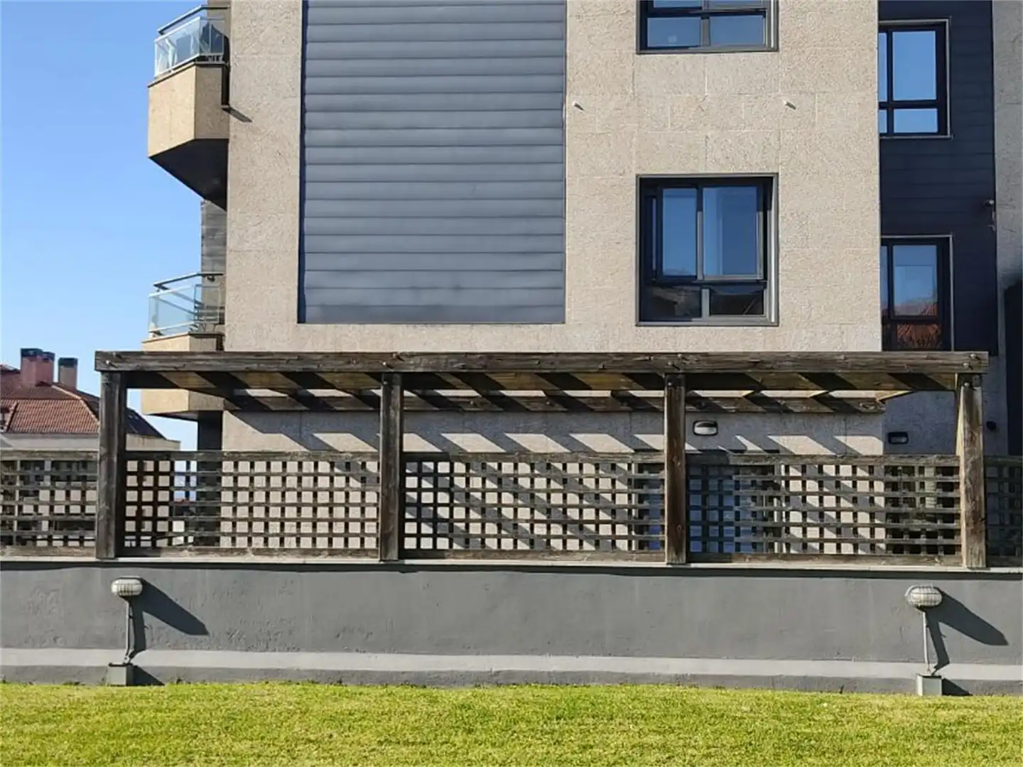 Flat for sale in Rúa Aragón, 152, Travesía de Vigo - San Xoán Exterior view of Flat for sale in Vigo with Heating, Private garden and Parquet flooring