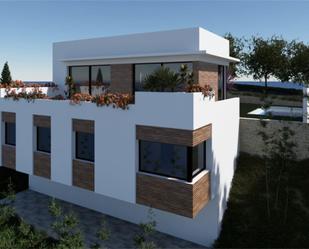 Exterior view of House or chalet for sale in Sant Pere de Riudebitlles  with Air Conditioner, Terrace and Swimming Pool