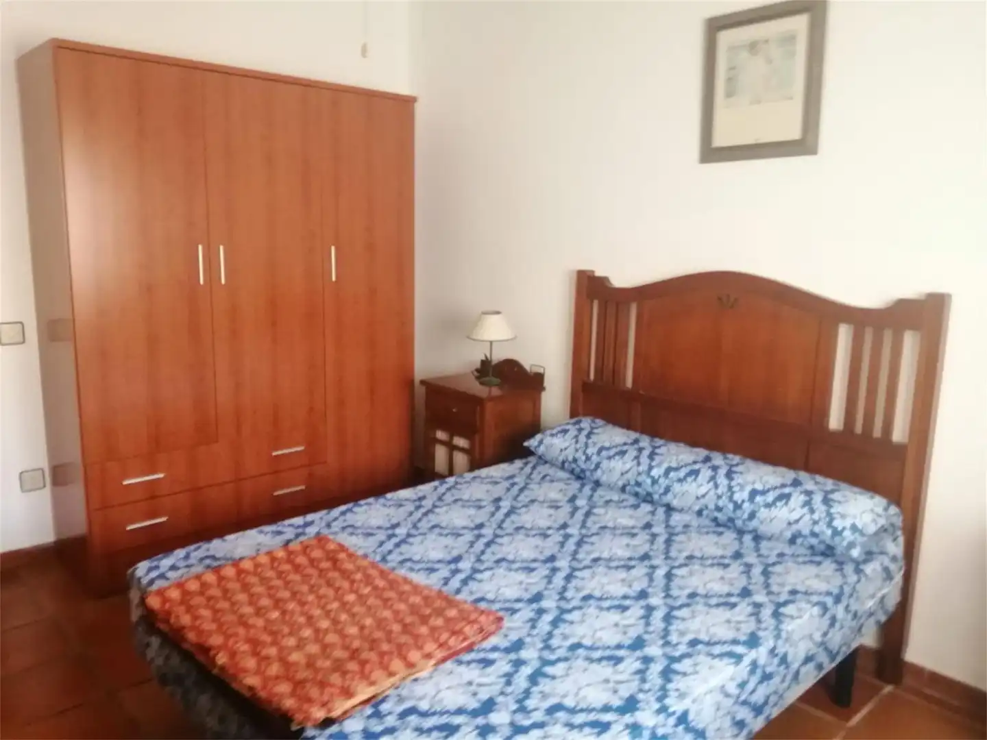 Schlafzimmer von Wohnung zum Verkauf in Balanegra mit Klimaanlage, Privatgarten und Terrasse