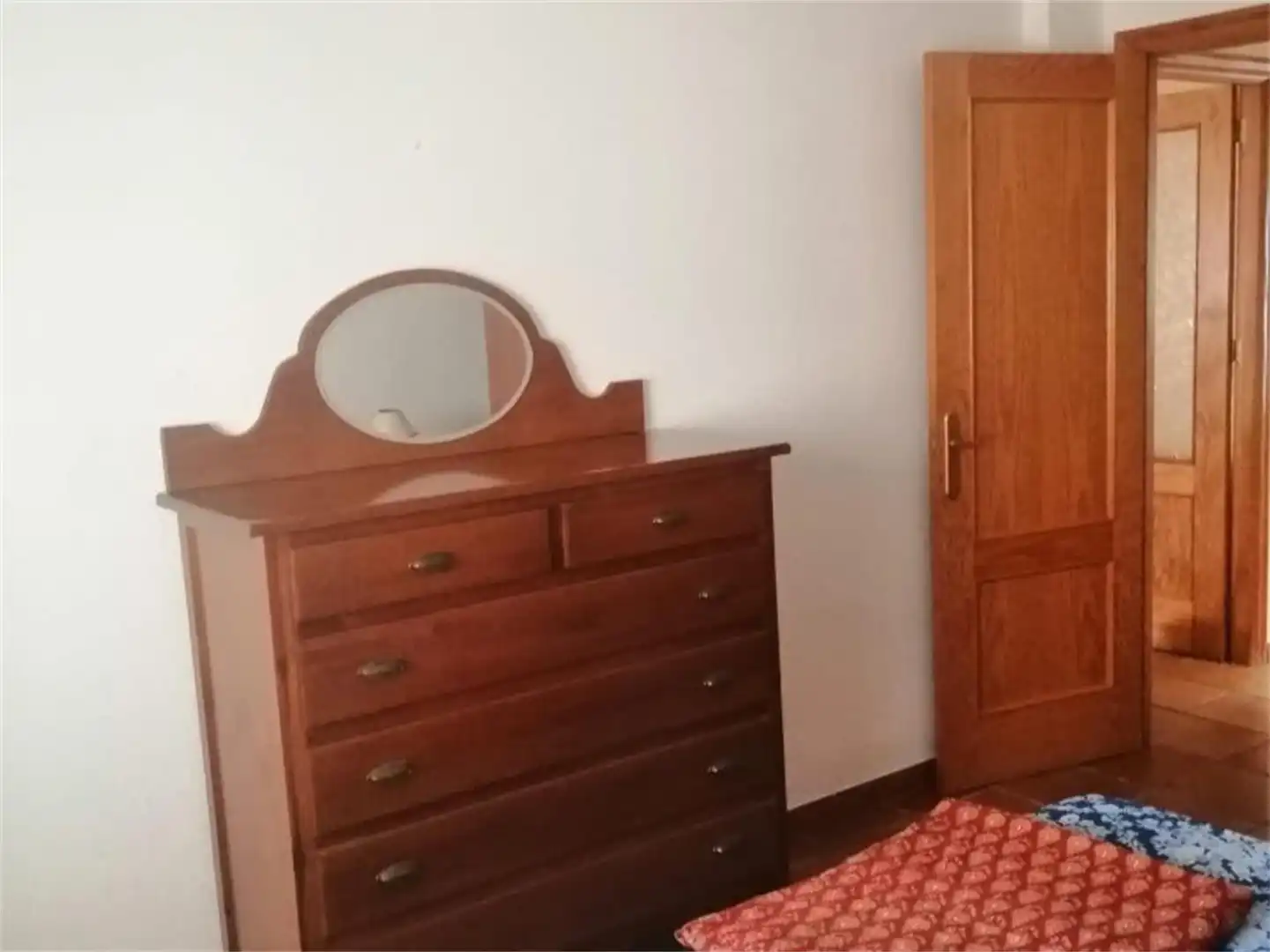 Schlafzimmer von Wohnung zum Verkauf in Balanegra mit Klimaanlage, Privatgarten und Terrasse