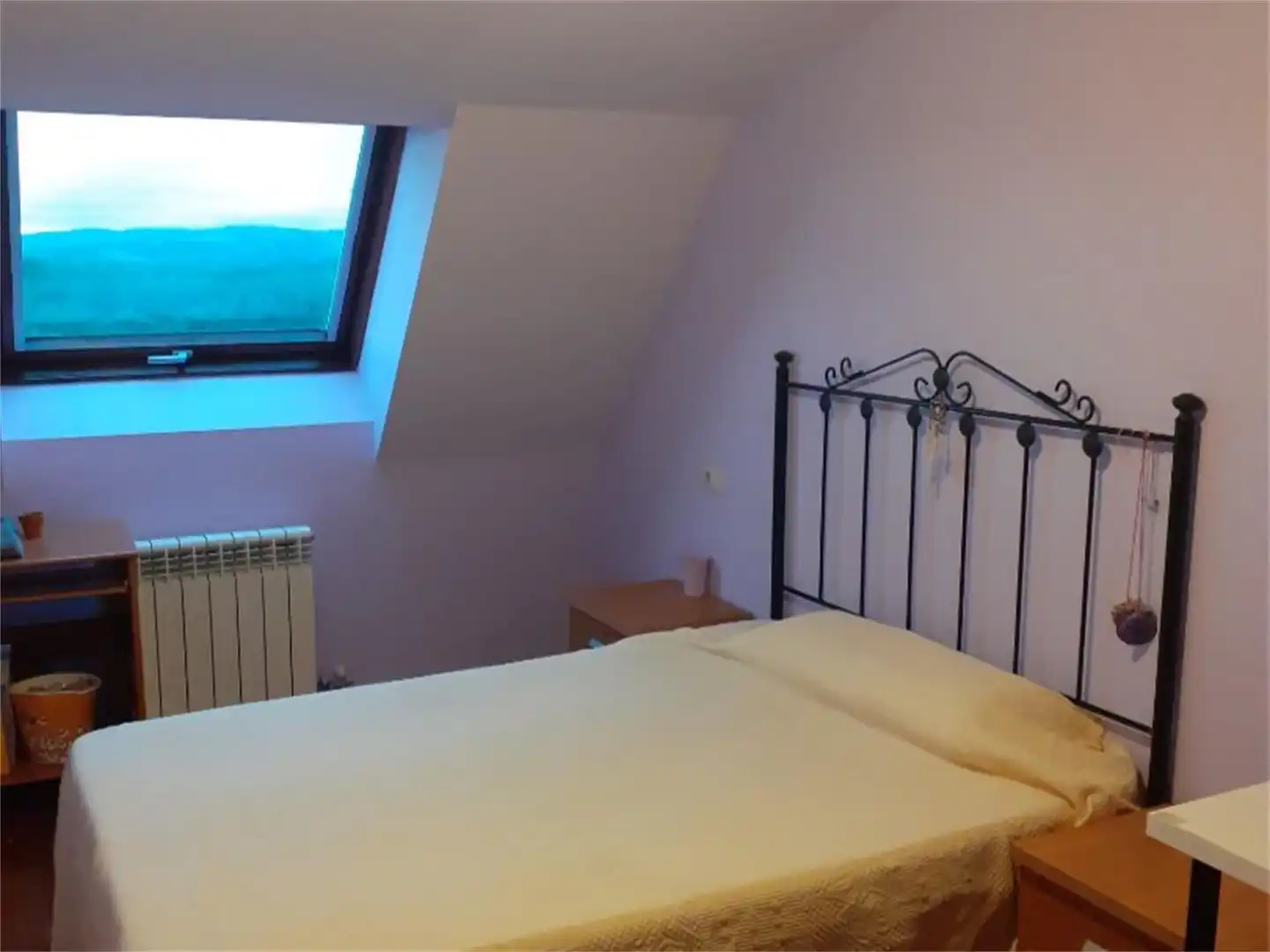 Schlafzimmer von Wohnung zum Verkauf in Lalín mit Heizung, Parkett und Terrasse