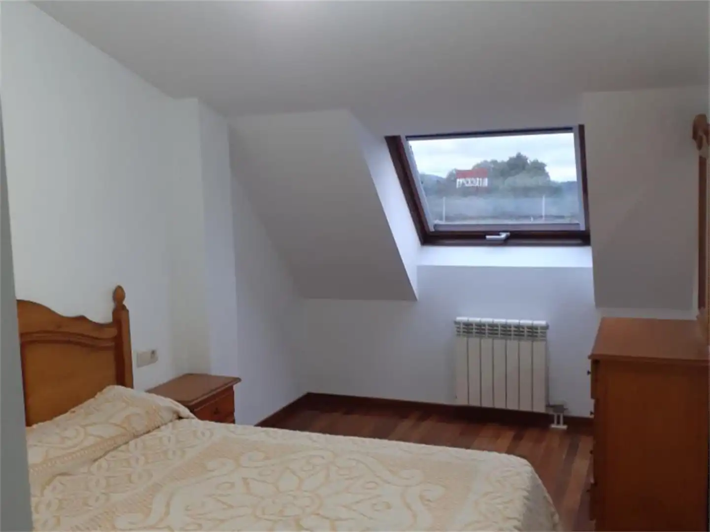 Schlafzimmer von Wohnung zum Verkauf in Lalín mit Heizung, Parkett und Terrasse