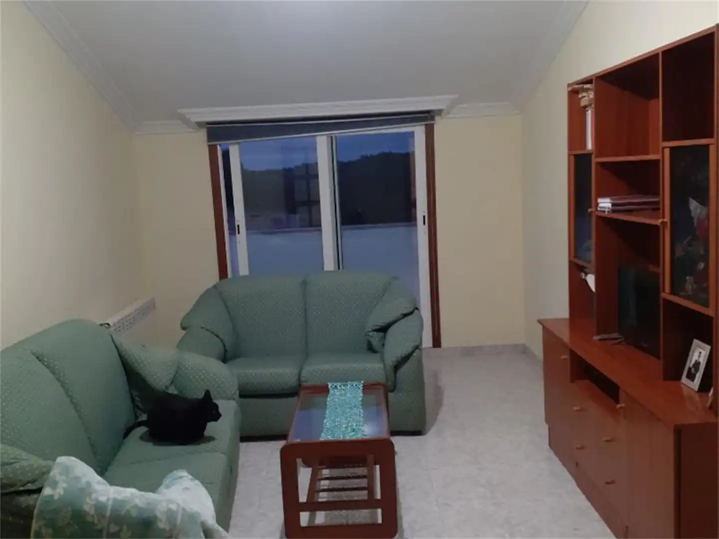 Wohnzimmer von Wohnung zum Verkauf in Lalín mit Heizung, Parkett und Terrasse