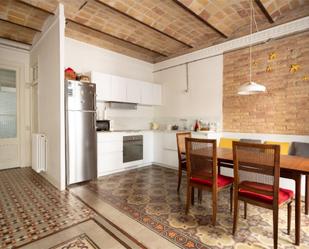 Kitchen of Flat to rent in  Barcelona Capital  with Air Conditioner and Balcony