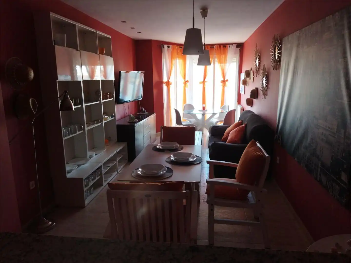 Sala de estar de Dúplex en venta en Benicarló con Aire acondicionado, Terraza y Balcón