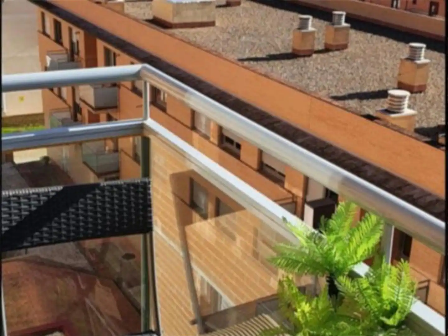 Terraza de Piso para compartir en Salamanca con Aire acondicionado, Calefacción y Jardín privado
