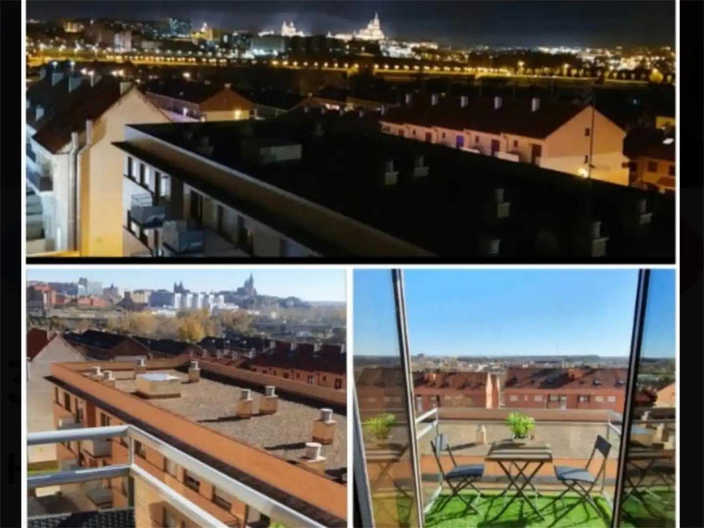 Terraza de Piso para compartir en Salamanca con Aire acondicionado, Calefacción y Jardín privado