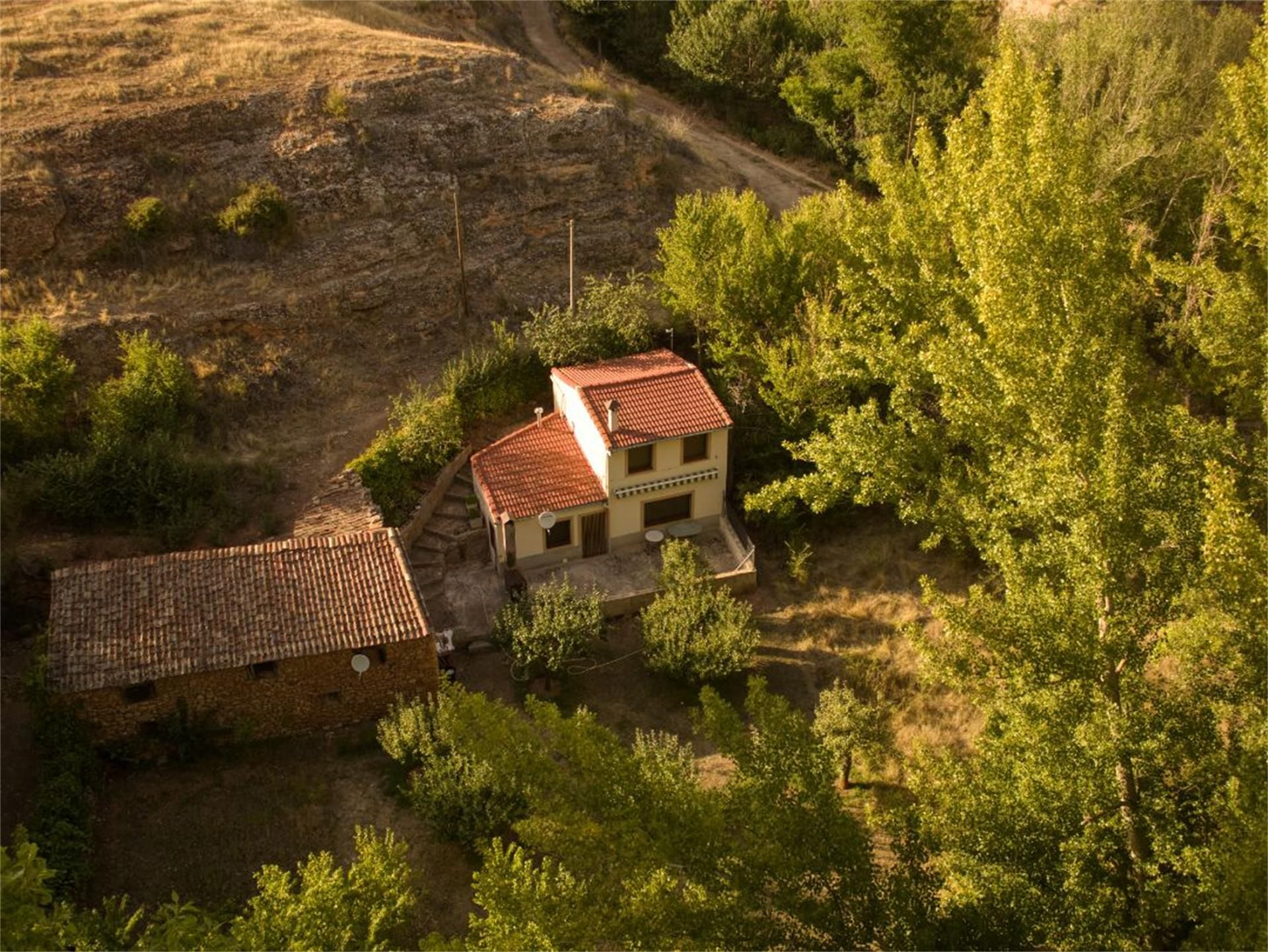 Exterior view of Country house for sale in Montejo de Tiermes  with Private garden and Furnished