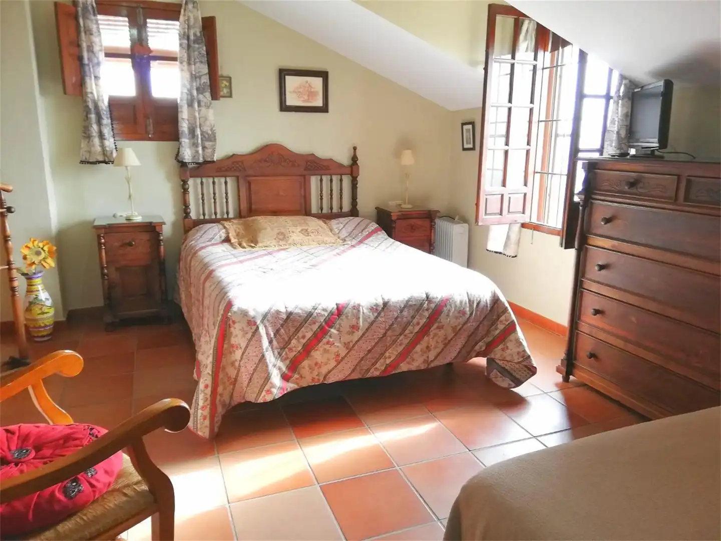 Country homes for rent in A-7281, Zona de la Vega Bedroom of Country homes for rent in Antequera with Air Conditioner, Heating and Private garden