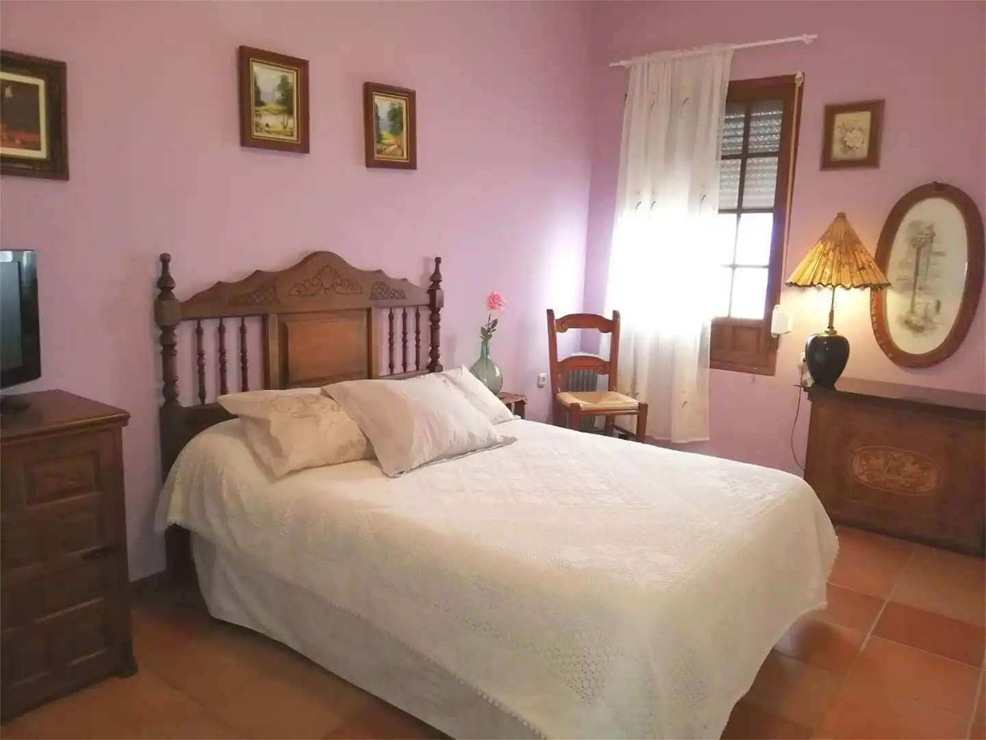 Country homes for rent in A-7281, Zona de la Vega Bedroom of Country homes for rent in Antequera with Air Conditioner, Heating and Private garden