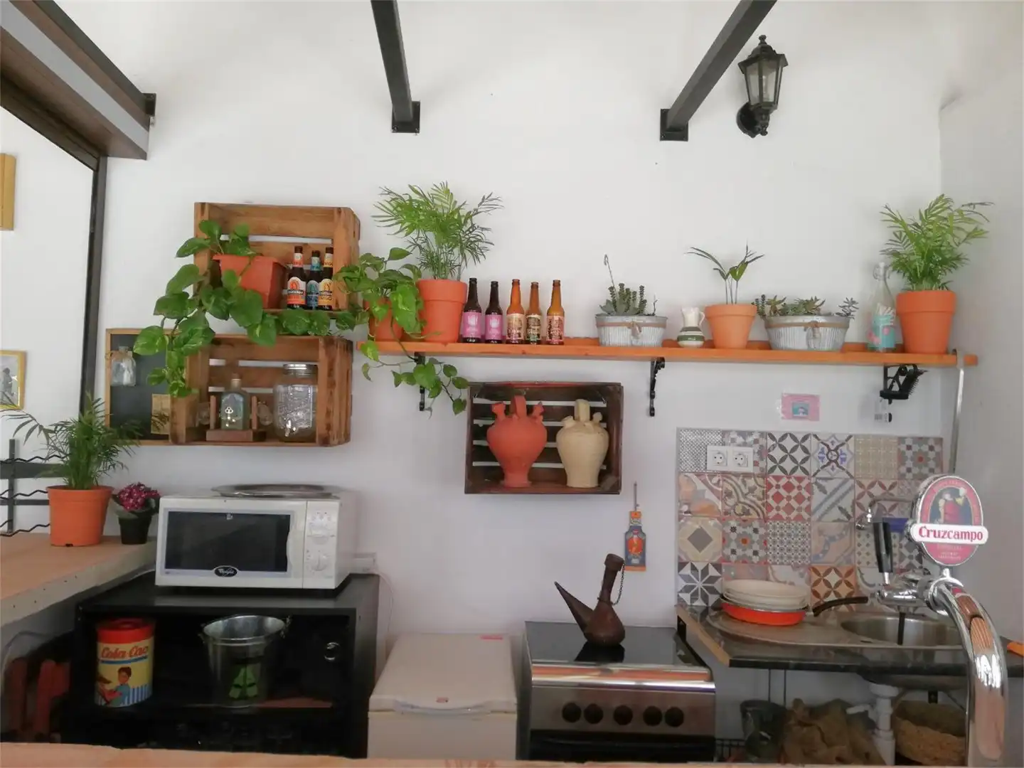 Country homes for rent in A-7281, Zona de la Vega Kitchen of Country homes for rent in Antequera with Air Conditioner, Heating and Private garden
