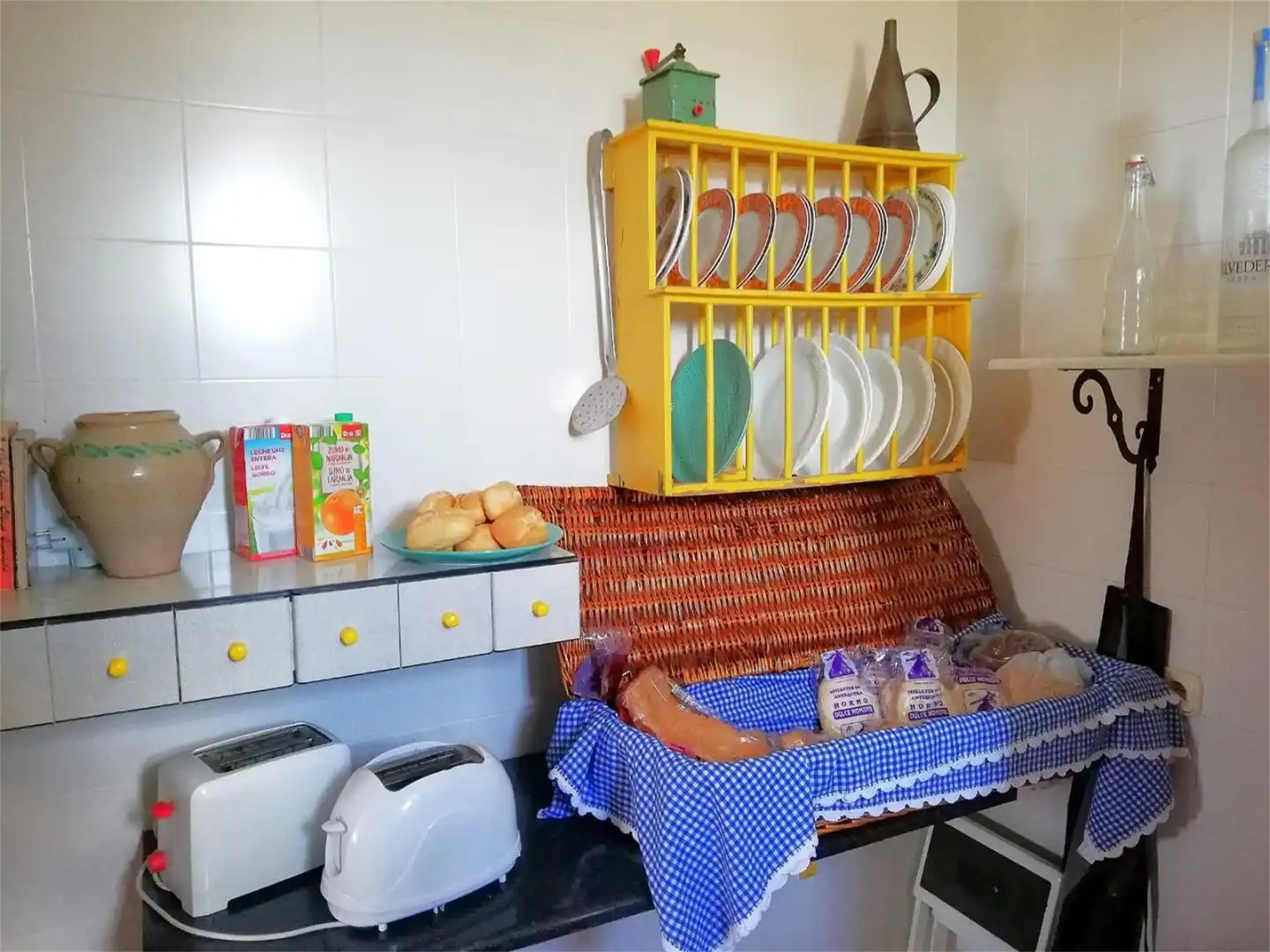 Country homes for rent in A-7281, Zona de la Vega Kitchen of Country homes for rent in Antequera with Air Conditioner, Heating and Private garden