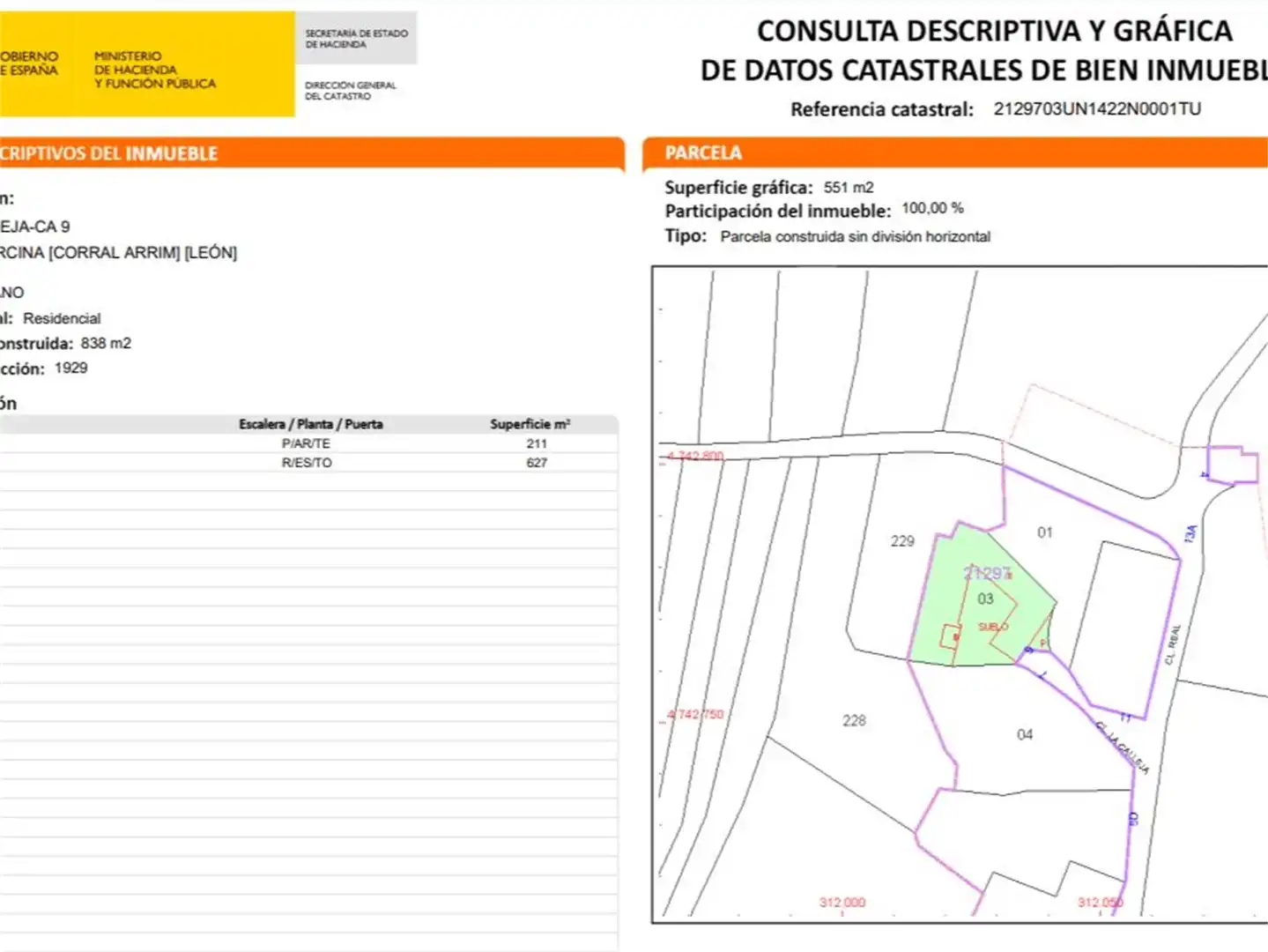 Casa adosada en venta en Calle La Calleja, La Ercina Casa adosada en venta en La Ercina con Jardín privado, Terraza y Amueblado