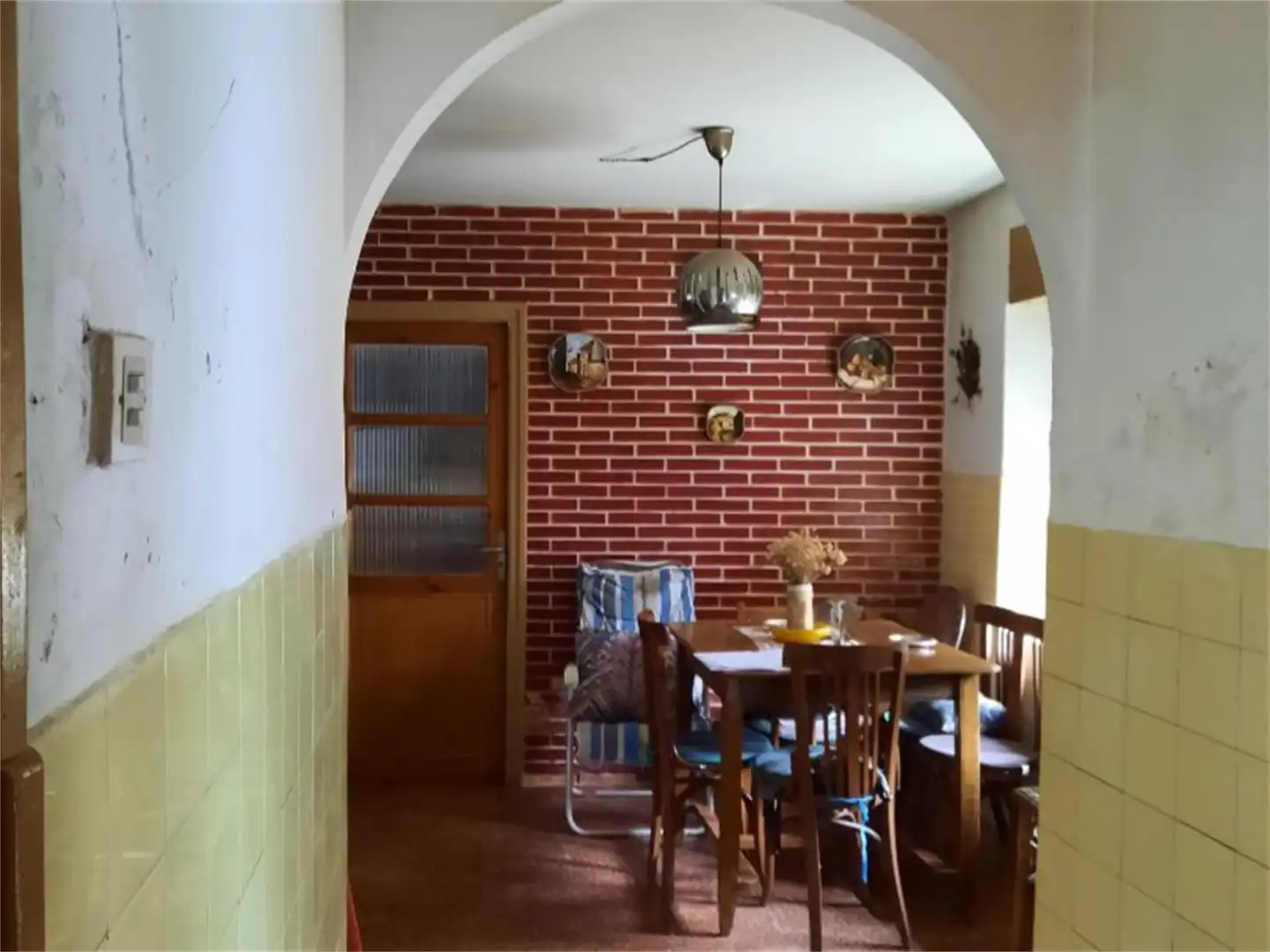 Casa adosada en venta en Calle La Calleja, La Ercina Comedor de Casa adosada en venta en La Ercina con Jardín privado, Terraza y Amueblado