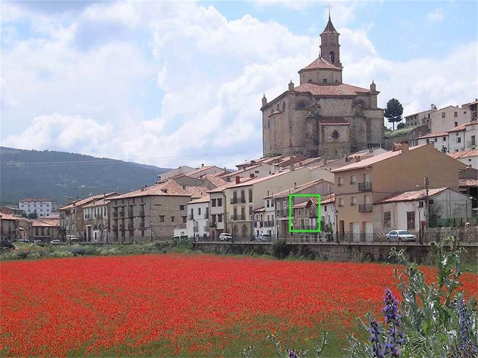 Exterior view of Flat for sale in Orihuela del Tremedal  with Private garden, Terrace and Balcony