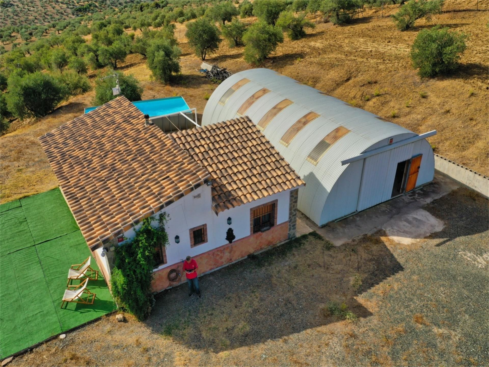 Exterior view of Country house for sale in Alozaina  with Air Conditioner and Swimming Pool