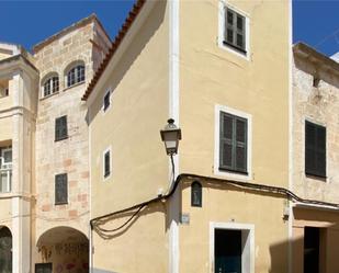 Exterior view of Single-family semi-detached for sale in Ciutadella de Menorca