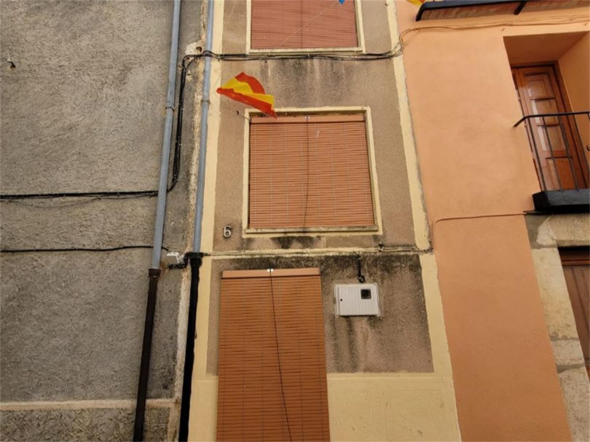 Exterior view of Single-family semi-detached for sale in Catí  with Heating, Terrace and Furnished