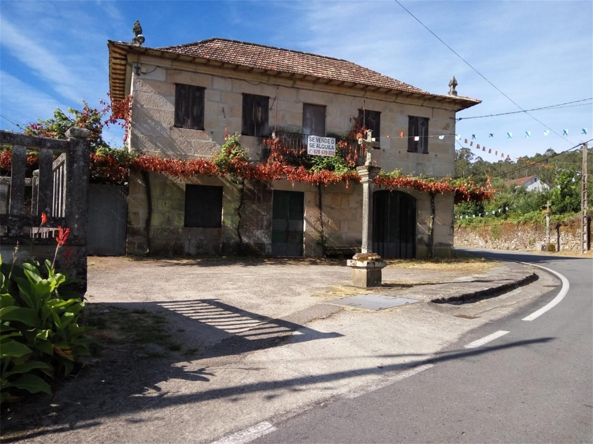 Vista exterior de Finca rústica en venda en Pontevedra Capital 
