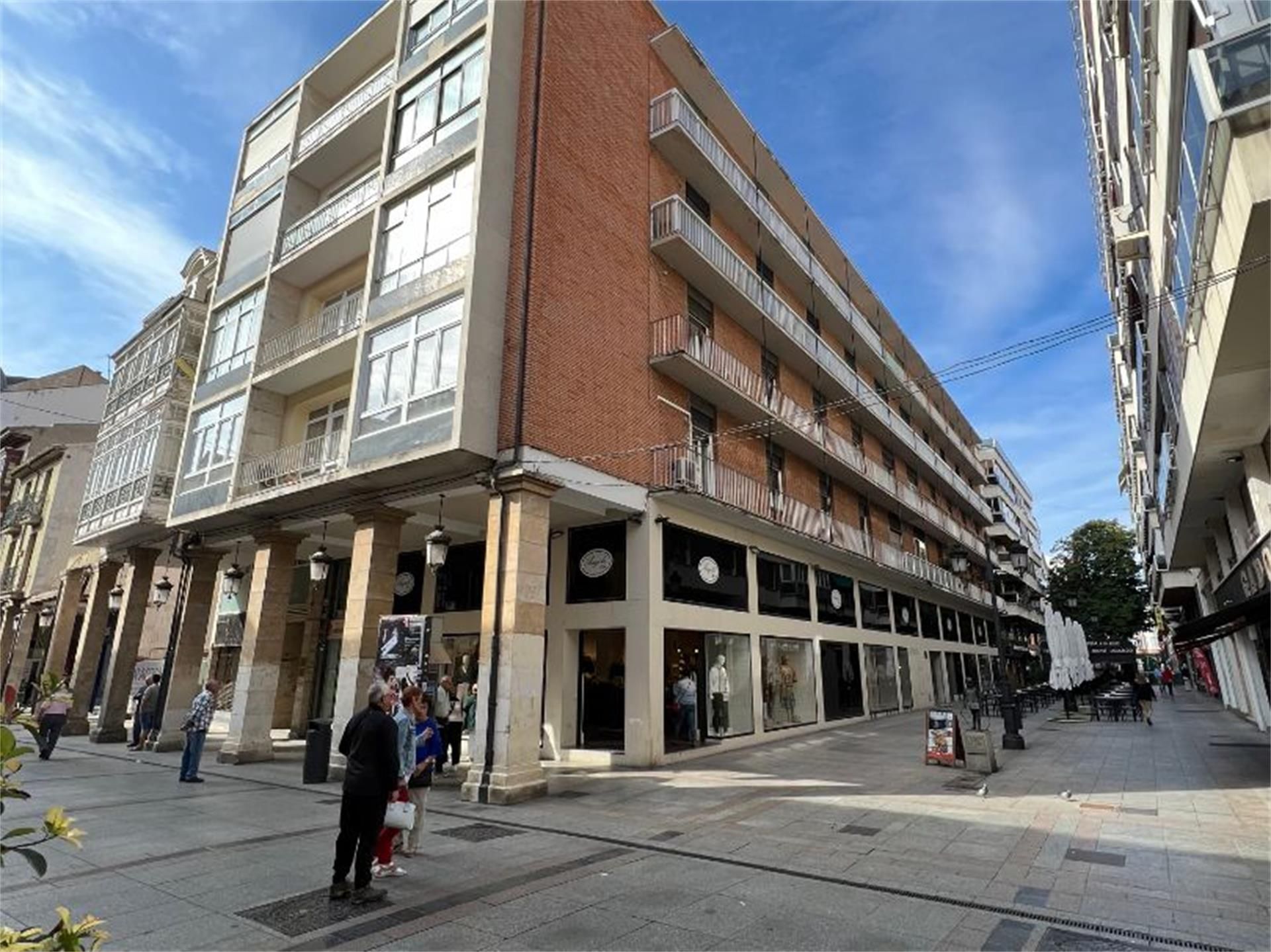 Exterior view of Flat for sale in Palencia Capital  with Terrace and Balcony