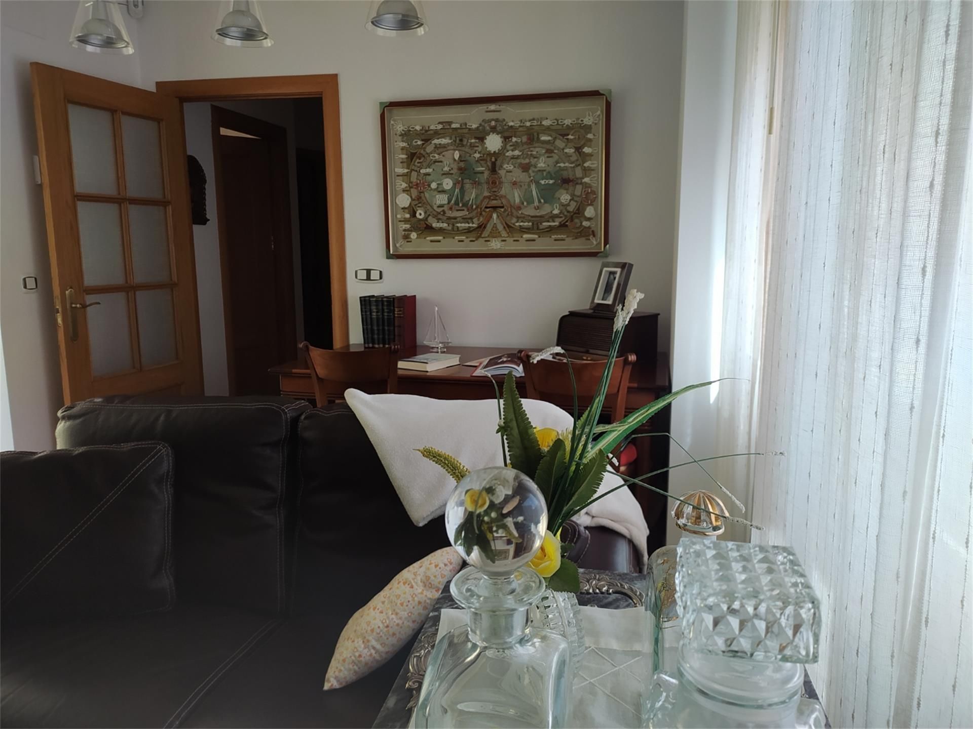 Living room of Flat for sale in Villalobos  with Heating