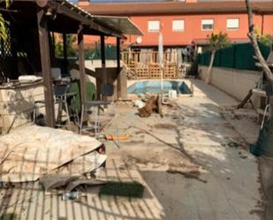 Terrassa de Casa adosada en venda en Plasencia de Jalón amb Aire condicionat, Terrassa i Piscina