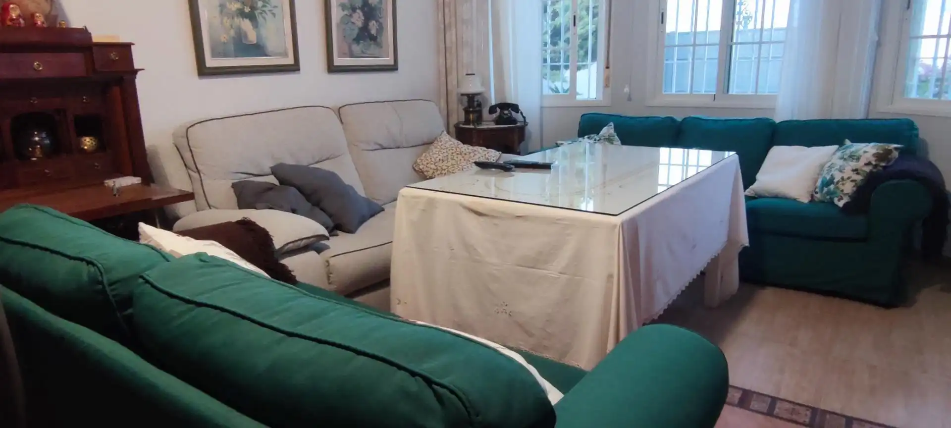 Country house zum Verkauf in Calle Vereda de la Conchuela, El Higuerón Wohnzimmer von Country house zum Verkauf in Córdoba Capital mit Klimaanlage und Schwimmbad