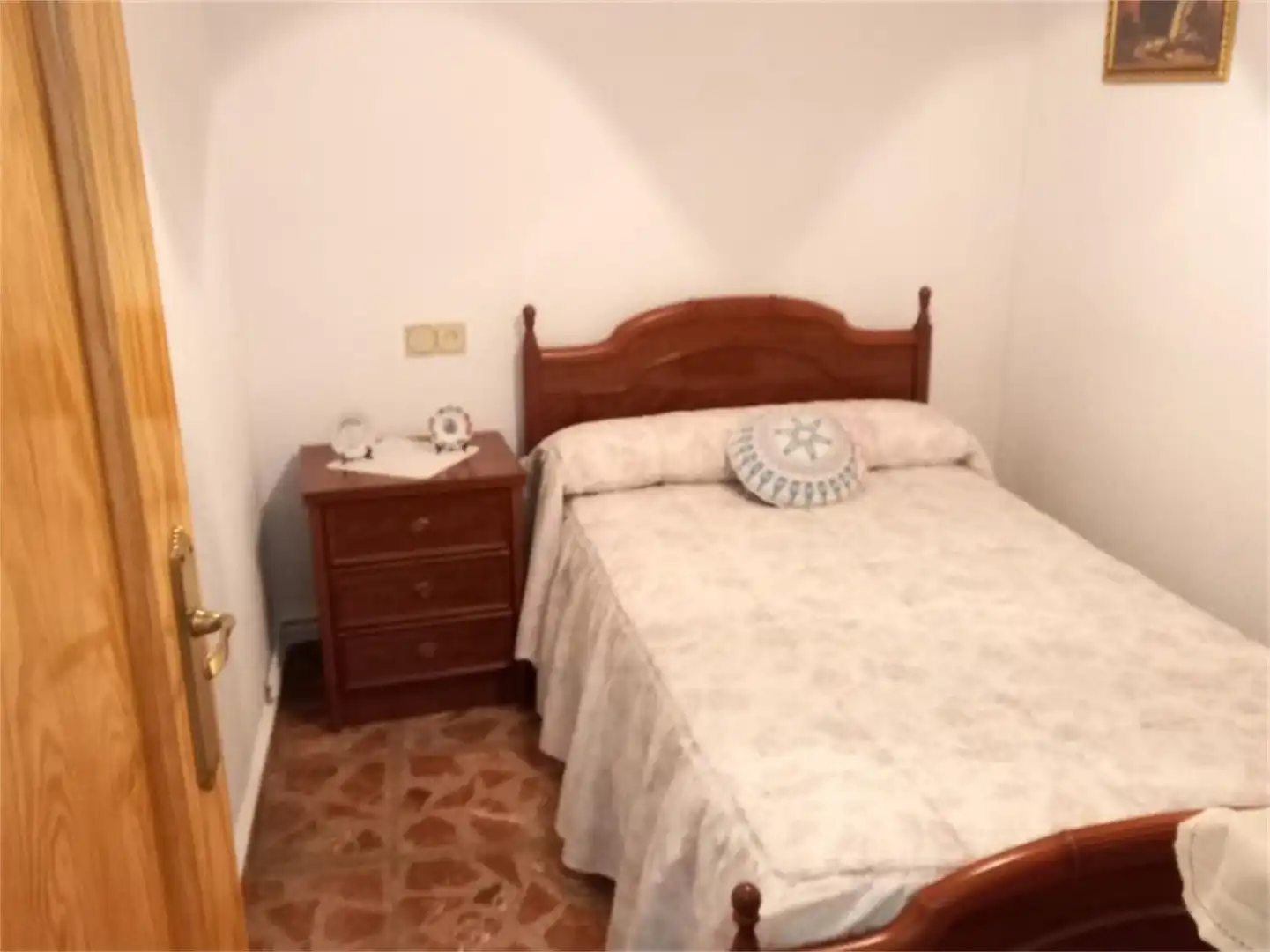 Schlafzimmer von Einfamilien-Reihenhaus zum Verkauf in El Bonillo mit Heizung, Terrasse und Abstellraum