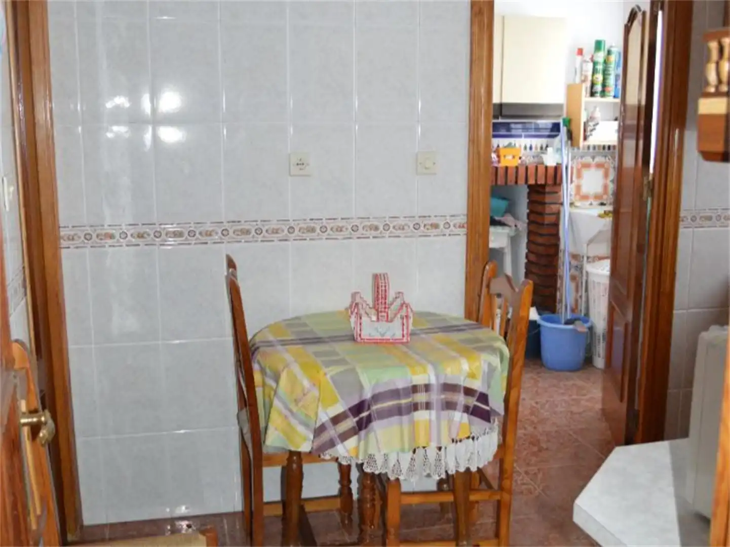 Cocina de Casa adosada en venta en Cuevas Bajas con Terraza y Balcón