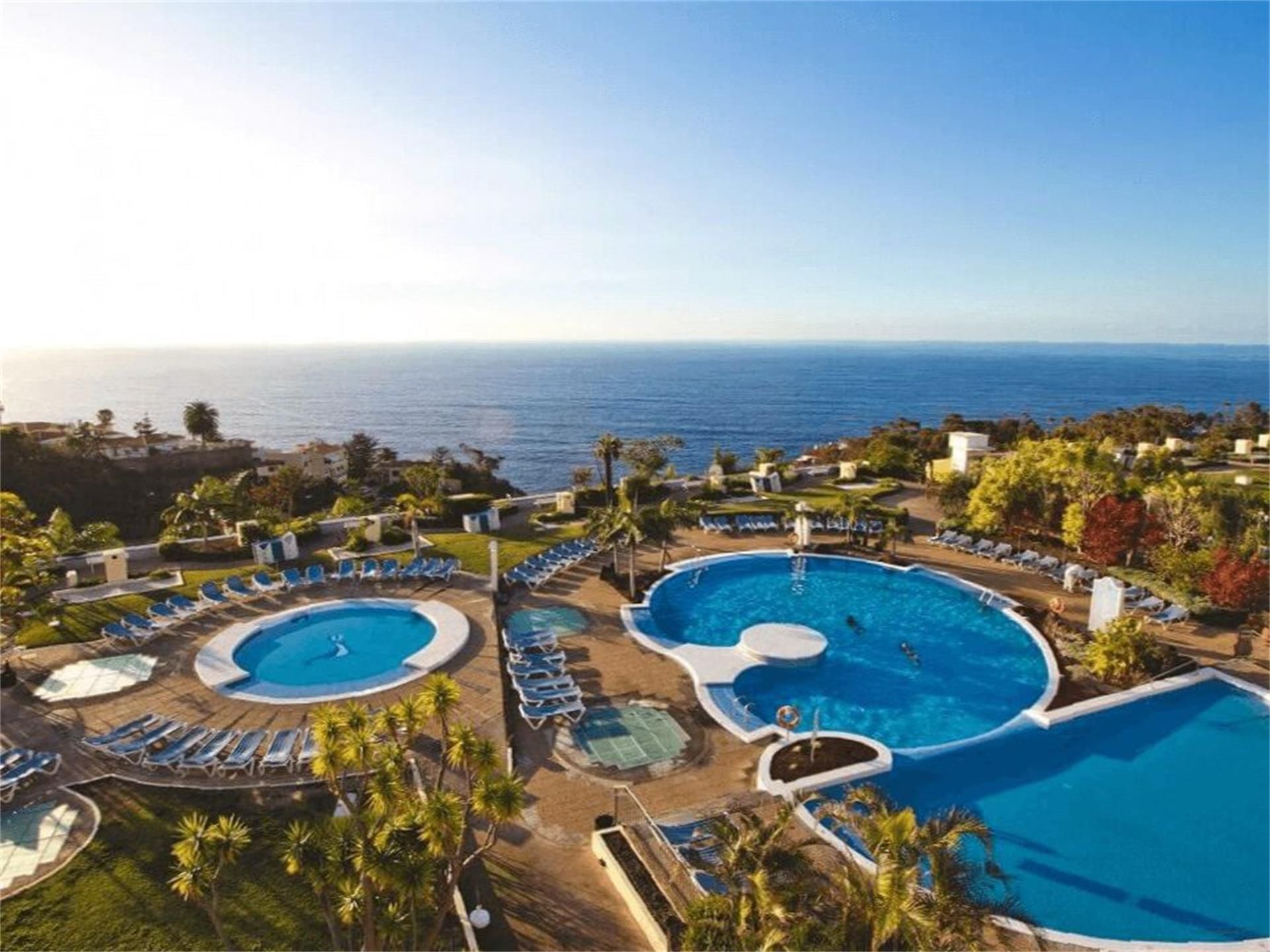 Swimming pool of Flat to rent in Santa Úrsula  with Private garden, Parquet flooring and Terrace