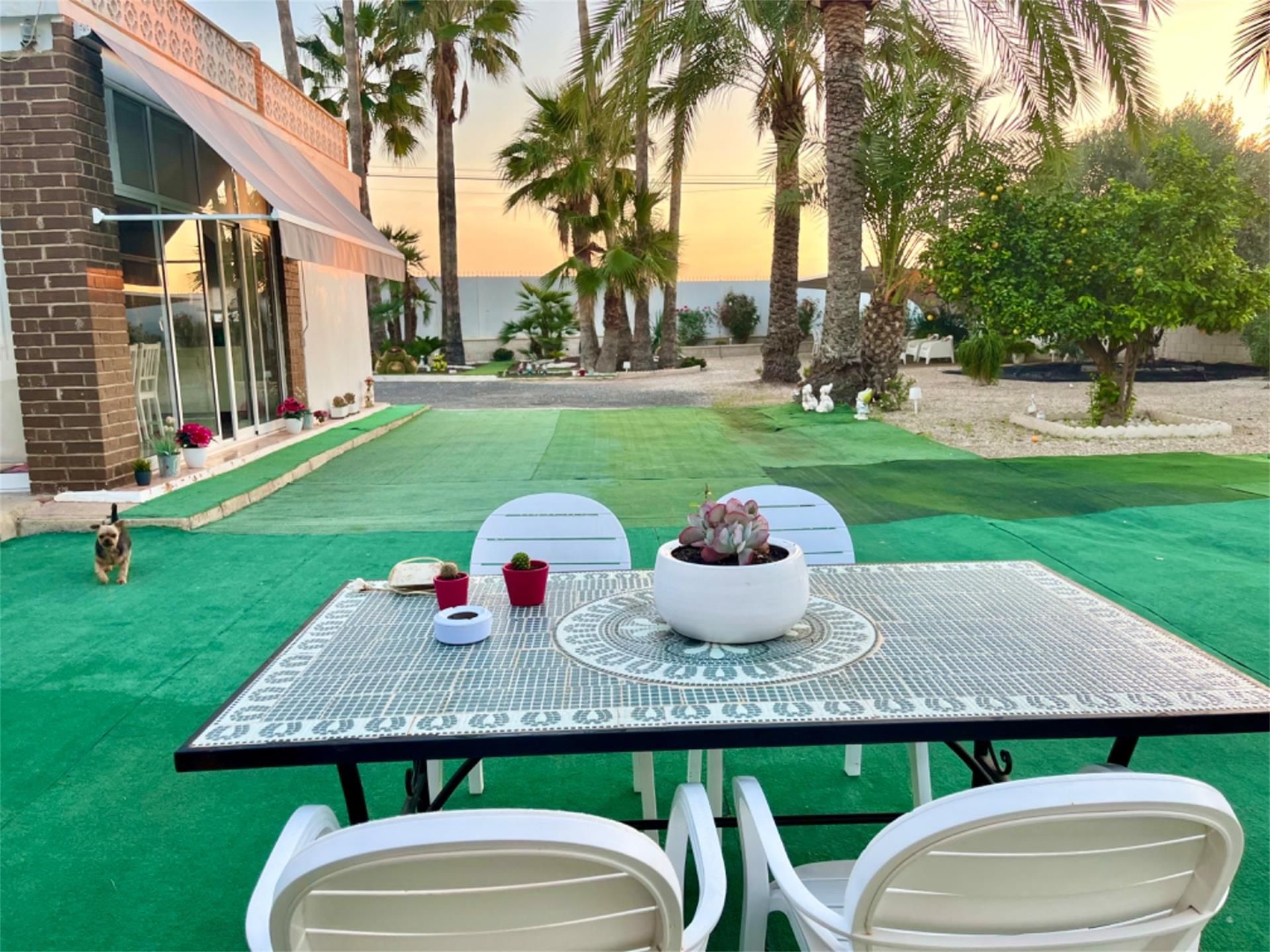 Terrace of House or chalet for sale in Crevillent  with Air Conditioner, Heating and Private garden