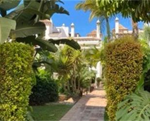 Garden of Flat to rent in Marbella  with Air Conditioner, Terrace and Swimming Pool