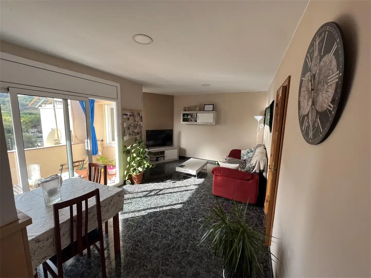 Wohnzimmer von Wohnung zum Verkauf in Terrassa mit Klimaanlage