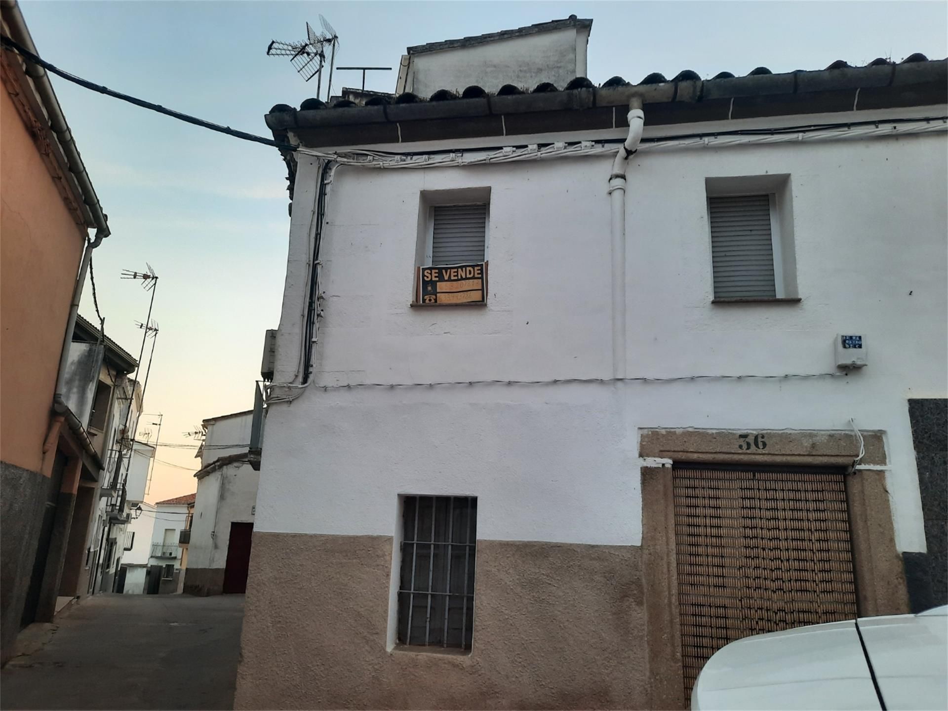 Vista exterior de Pis en venda en Montehermoso