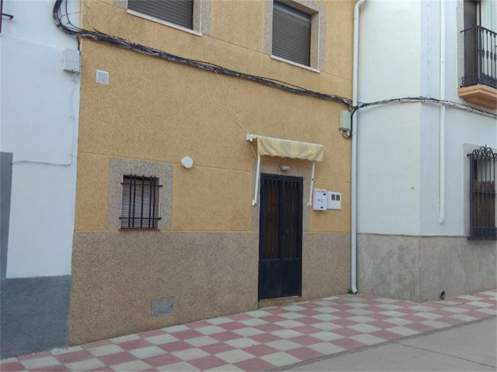 Exterior view of Single-family semi-detached for sale in Aldea del Cano  with Heating