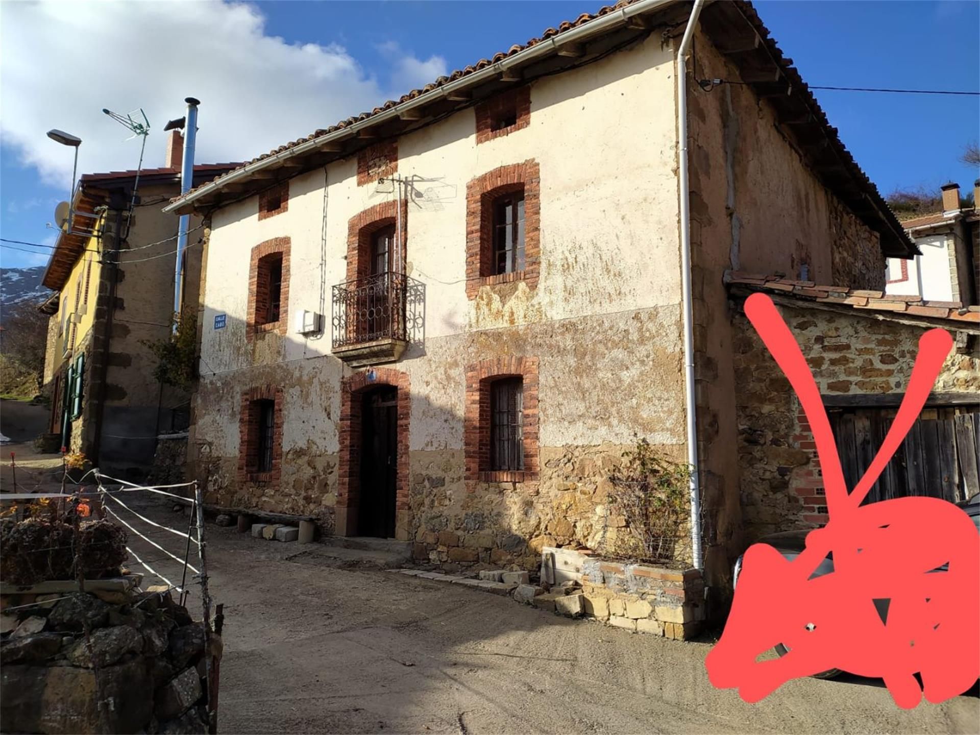 Vista exterior de Casa o chalet en venta en Cistierna