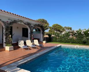 Swimming pool of House or chalet for sale in Sant Lluís  with Swimming Pool