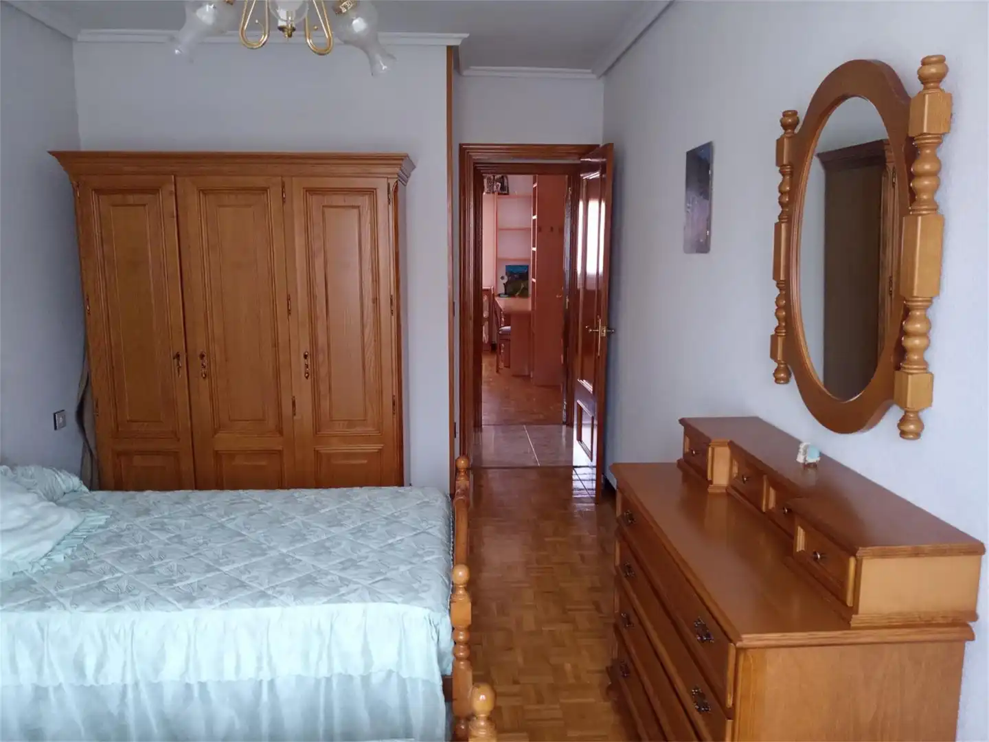 Piso en venta en Calle las Huertas, Saldaña Habitación de Piso en venta en Saldaña con Calefacción, Parquet y Terraza