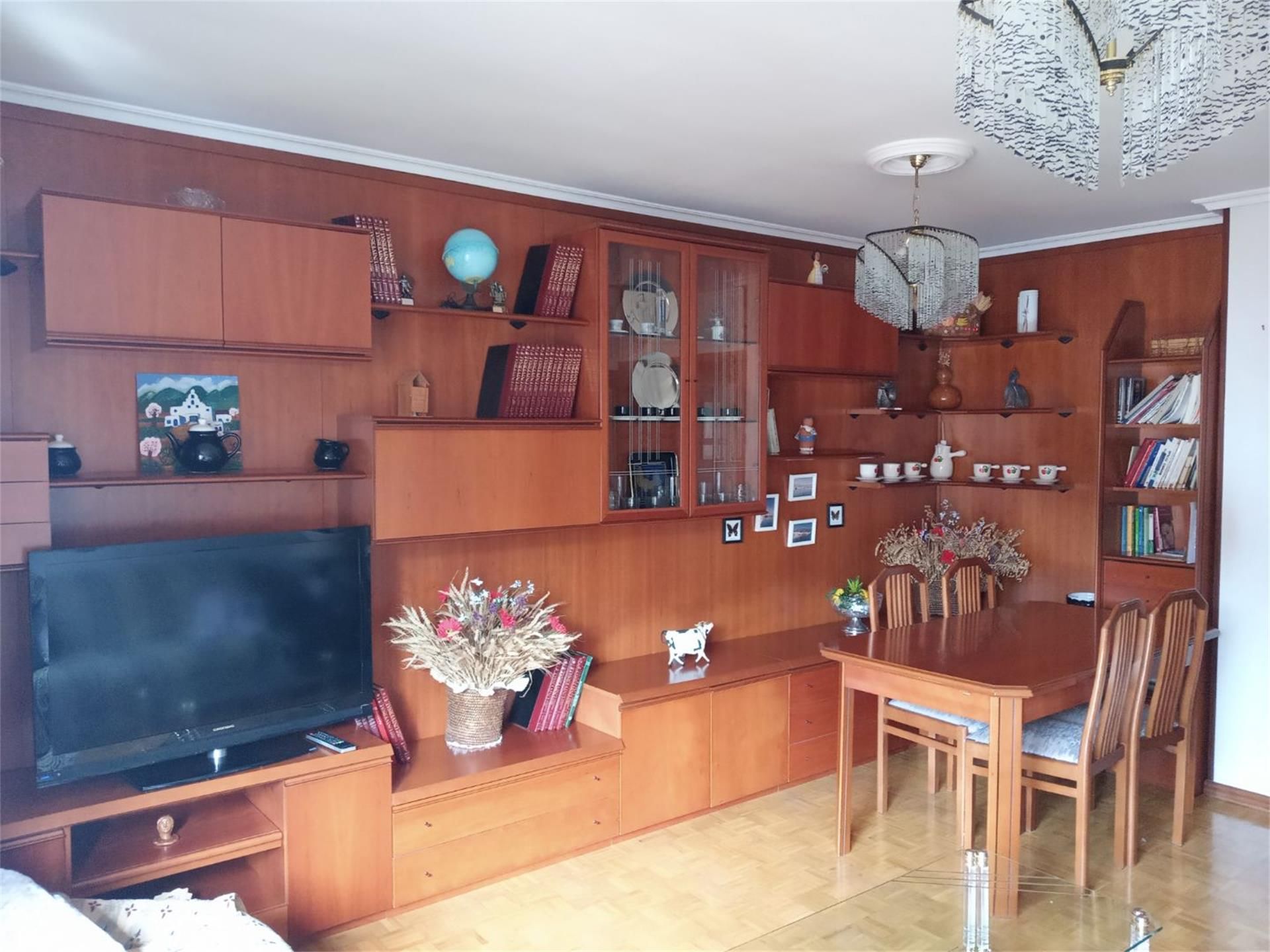 Sala d'estar de Pis en venda en Saldaña amb Terrassa