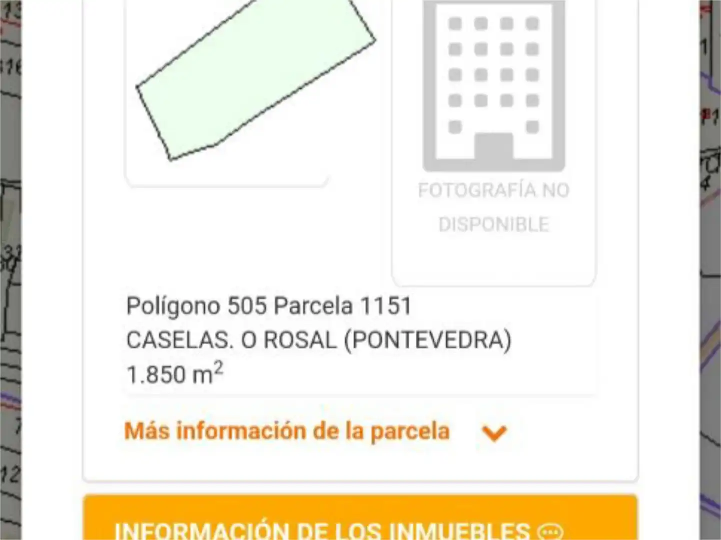 Aparcament de Finca rústica en venda en O Rosal  