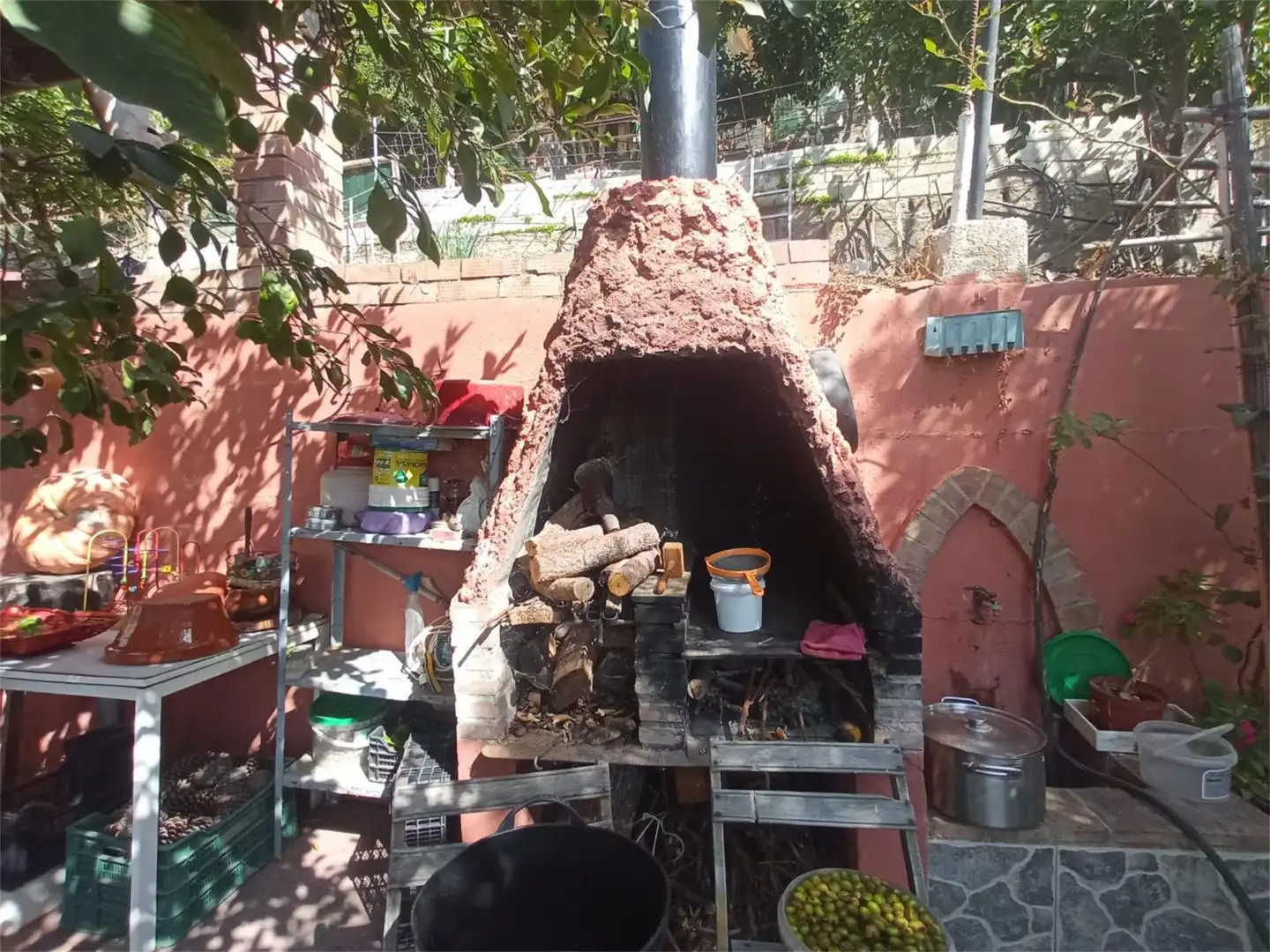 Country homes for sale in El Lavadero, Genalguacil Garden of Country homes for sale in Genalguacil with Furnished